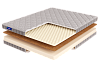 Матрас FOAM HARD 14 Cocos Sens 200x200 19069 умеренно-жесткий высотой 18 см 100_100_1745757